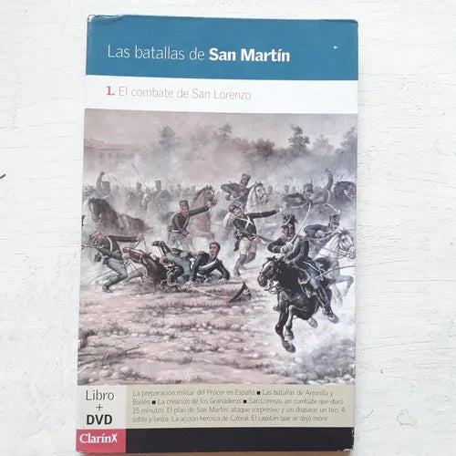 Libro usado en venta: El combate de San Lorenzo (Sin DVD); editorial AGEA impreso en 2007 realizamos envios a todo el mundo.1