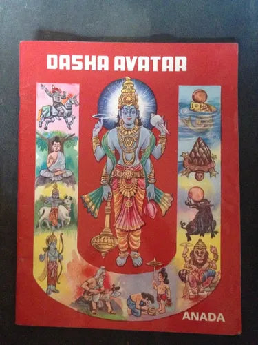 Libro usado en venta: Dasha Avatar (Ten incarnations of lord vishnu); editorial Anada Book Depot impreso en 1995 realizamos envios a todo el mundo.1