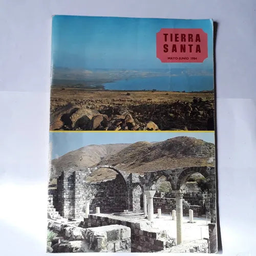 Libro usado en venta: Tierra Santa - Mayo-Junio 1984; impreso en 1984 realizamos envios a todo el mundo.1