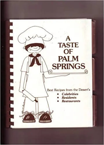 Libro usado en venta: A taste of palm springs de Wanda Barbara; editorial Desert Hospital Foundation impreso en 1993 realizamos envios a todo el mundo.1