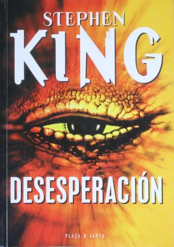 Libro usado en venta: Desesperacion de Stephen King; editorial Plaza & Janés impreso en 1996 realizamos envios a todo el mundo.1