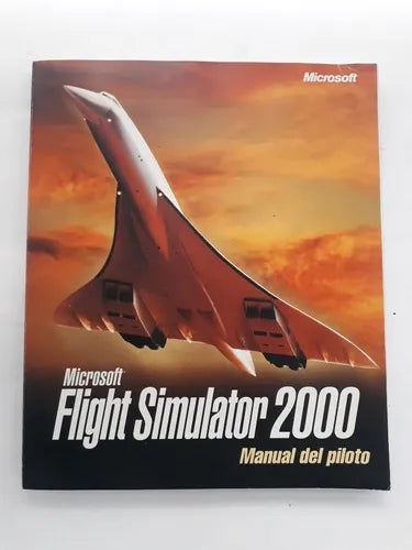 Libro usado en venta: Microsoft - Flight Simulador 2000 - Lo maximo en realismo de Manual del piloto; editorial Microsoft impreso en 2000.1