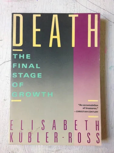 Libro usado en venta: Death - The final stage of growth de Elisabeth Kubler-Ross; editorial Touchstone Books impreso en 1986 envios a todo el mundo.1