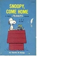 Libro usado en venta: Snoopy, come home de Charles M. Schulz; editorial Rinehard impreso en 1966 realizamos envios a todo el mundo.1