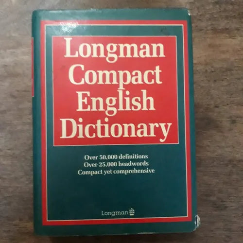 Libro usado en venta: Longman Compact English Dictionary de Diccionario; editorial Longman impreso en 1985 realizamos envios a todo el mundo.1