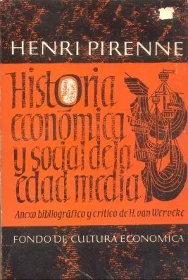 Libro usado en venta: Historia economica y social de la edad media de Henri Pirenne; editorial Fondo de Cultura Economica impreso en 1969.1