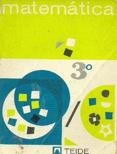 Libro usado en venta: Matematica 3 de Maria Deschamps; editorial Teide impreso en 1969 realizamos envios a todo el mundo.1
