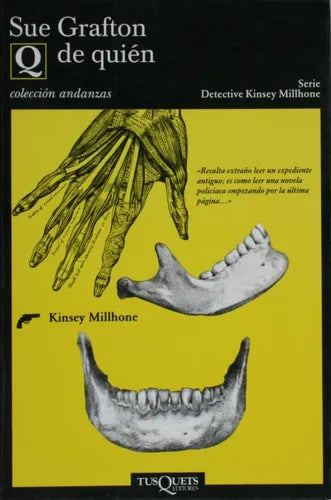 Libro usado en venta: Q de qui?n de Sue Grafton; editorial TusQuets impreso en 2003 realizamos envios a todo el mundo.1