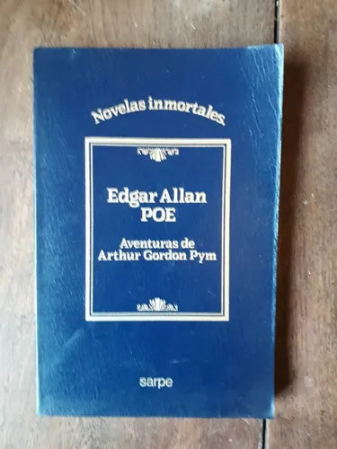 Libro usado en venta: Aventuras de Arthur Gordon Pym de Edgar Allan Poe; editorial Sarpe impreso en 1985 realizamos envios a todo el mundo.1