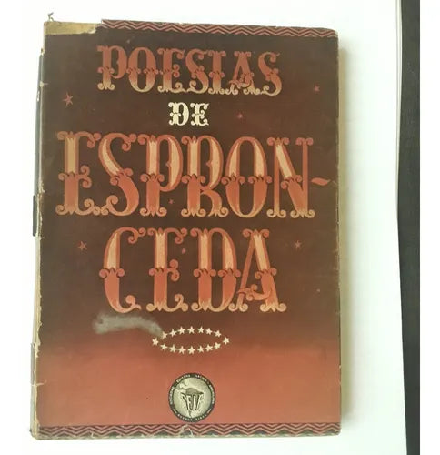 Libro usado en venta: Poesias de Espronceda; editorial S.E.L.A. impreso en 1946 realizamos envios a todo el mundo.1