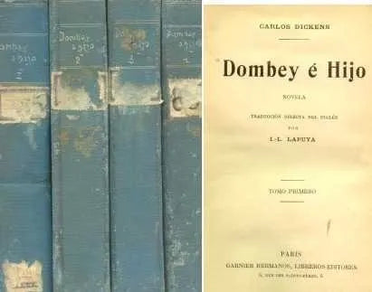 Libro usado en venta: Dombey e hijo de Charles Dickens (Carlos Dickens); editorial Garnier Hermanos realizamos envios a todo el mundo.1