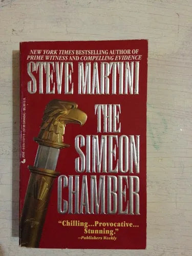 Libro usado en venta: The Simeon Chamber de Steve Martin; editorial Jove Books impreso en 1994 realizamos envios a todo el mundo.1