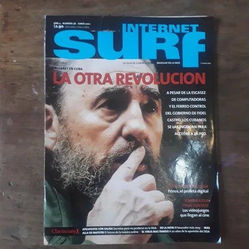Libro usado en venta: Internet Surf - Navegar en la web - A?o 4 - N? 38 de Revista; editorial AGEA impreso en 2001 realizamos envios a todo el mundo.1