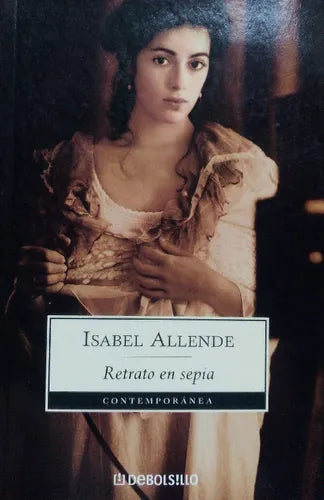 Libro usado en venta: Retrato en sepia de Isabel Allende; editorial DeBolsillo impreso en 2006 realizamos envios a todo el mundo.1