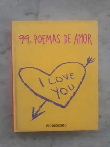 Libro usado en venta: 99 Poemas de amor; editorial DeBolsillo impreso en 2004 realizamos envios a todo el mundo.1