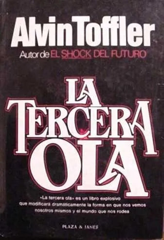 Libro usado en venta: La tercera ola de Alvin Toffler; editorial Plaza & Janes impreso en 1981 realizamos envios a todo el mundo.1