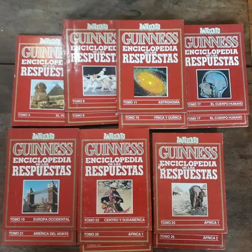 Libro usado en venta: Guinness - Enciclopedia de las respuestas; editorial Lord Cochrane impreso en 1991 realizamos envios a todo el mundo.1