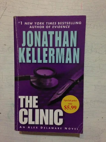Libro usado en venta: The clinic de Jonathan Kellerman; editorial Ballantine impreso en 1996 realizamos envios a todo el mundo.1