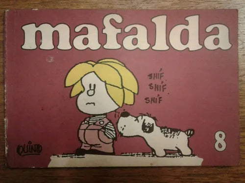 Libro usado en venta: Mafalda 8 de Quino; editorial Ediciones de la Flor realizamos envios a todo el mundo.1