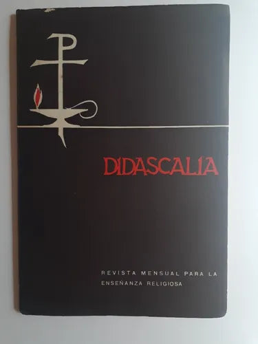 Libro usado en venta: Didascalia N? 8 - Catequesis y concilio de Revista mensual para la enseñanza religiosa; editorial Apis impreso en 1963.1