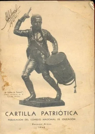 Libro usado en venta: Cartilla patriotica; editorial Consejo nacional de educacion impreso en 1942 realizamos envios a todo el mundo.1