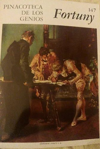 Libro usado en venta: Pinacoteca de los genios 147 de Mariano Fortuny; editorial Codex impreso en 1964 realizamos envios a todo el mundo.1
