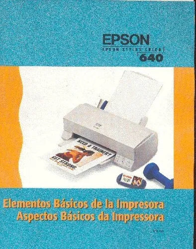 Libro usado en venta: Epson Stylus. Color 640; editorial Epson impreso en 1998 realizamos envios a todo el mundo.1