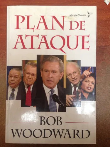 Libro usado en venta: Plan de ataque de Bob Woodward; editorial Planeta impreso en 2004 realizamos envios a todo el mundo.1