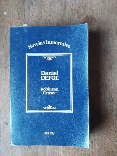 Libro usado en venta: Robinson Crusoe de Daniel Defoe; editorial Sarpe impreso en 1984 realizamos envios a todo el mundo.1
