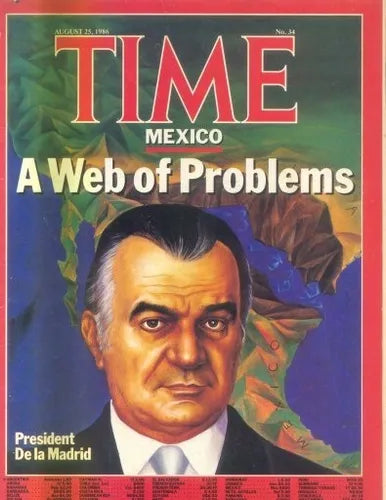 Libro usado en venta: A Web of Problems de Revista Time; editorial Time Inc. impreso en 1986 realizamos envios a todo el mundo.1