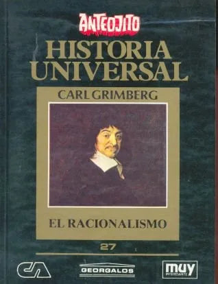 Libro usado en venta: El racionalismo N?27 de Carl Grimberg; editorial Ercilla impreso en 1986 realizamos envios a todo el mundo.1