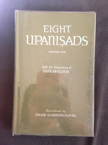 Libro usado en venta: Eight Upanisads - Vol. 1 de Swami Gambhirananda; editorial Advaita Ashrama impreso en 1986 realizamos envios a todo el mundo.1