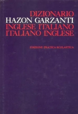 Libro usado en venta: Inglese - Italiano / Italiano - Inglese de Dizionario; editorial Hazon Gazanti impreso en 1980 realizamos envios a todo el mundo.1