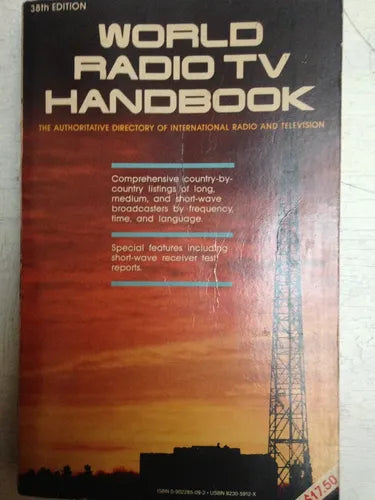Libro usado en venta: World Radio Tv Handbook - Vol. 38; editorial Billboard impreso en 1984 realizamos envios a todo el mundo.1