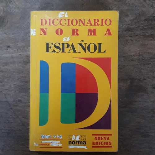 Libro usado en venta: Norma Espa?ol de Diccionario; editorial Norma impreso en 1992 realizamos envios a todo el mundo.1
