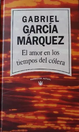 Libro usado en venta: El amor en los tiempos del colera de Gabriel Garcia Marquez; editorial RBA impreso en 1993 realizamos envios a todo el mundo.1
