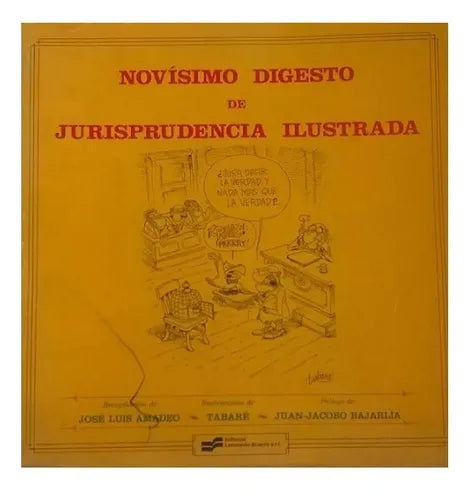 Libro usado en venta: Novisimo digesto de jurisprudencia ilustrada de Jose Luis Amadeo - Tabare - Juan Jacobo Bajarlia; Ghersi Carozzo impreso en 19861.1
