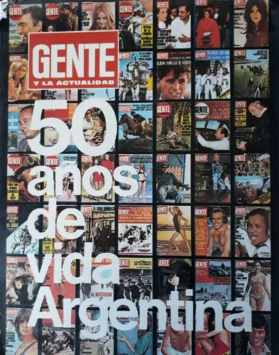 Libro usado en venta: 50 A?os de Vida Argentina; editorial Atlantida impreso en 1974 realizamos envios a todo el mundo.1