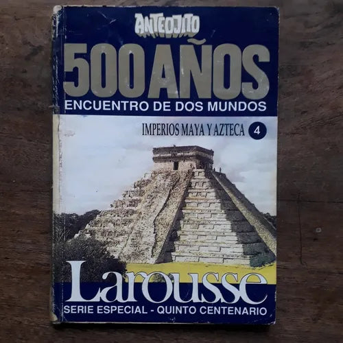 Libro usado en venta: Imperio Maya y Azteca N?4 de 500 años encuentro de dos mundos; editorial Lord Cochrane impreso en 1992 envios a todo el mundo.1