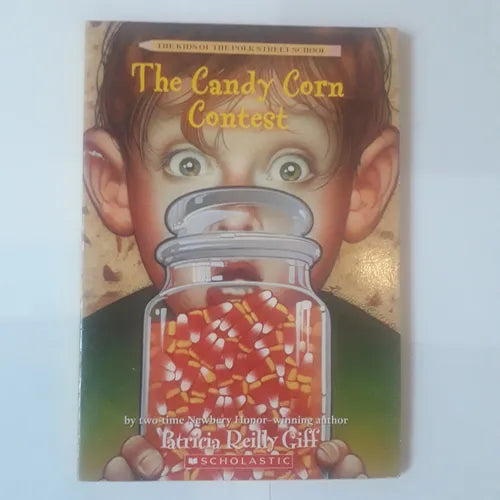 Libro usado en venta: The candy corn contest de Patricia Reilly Giff; editorial Scholastic impreso en 1984 realizamos envios a todo el mundo.1