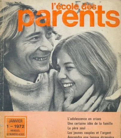Libro usado en venta: L'ecole des parents; impreso en 1972 realizamos envios a todo el mundo.1
