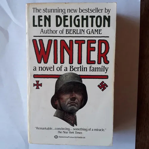 Libro usado en venta: Winter a novel of a Berlin family de Len Deighton; editorial Ballantine impreso en 1988 realizamos envios a todo el mundo.1
