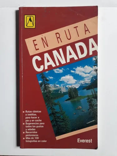 Libro usado en venta: En ruta Canada; editorial Everest, S.A. impreso en 1991 realizamos envios a todo el mundo.1