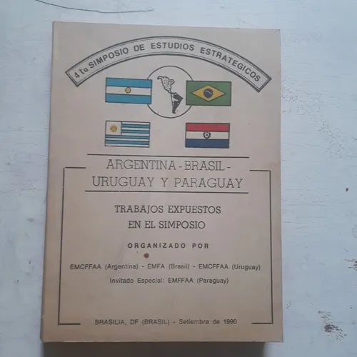 Libro usado en venta: 4? Simposio de estudios estrategicos de Escuela Nacional de guerra; editorial Agape realizamos envios a todo el mundo.1