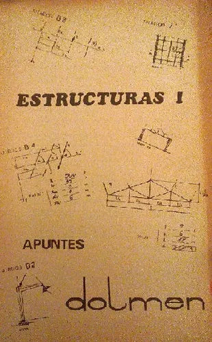 Libro usado en venta: Estructuras I; editorial Dolmen realizamos envios a todo el mundo.1