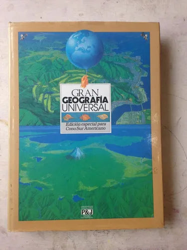 Libro usado en venta: Gran Geografia universal; editorial Plaza & Janes impreso en 1993 realizamos envios a todo el mundo.1