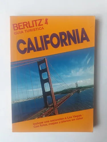Libro usado en venta: California de Berlitz - Guia Turistica; editorial Berlitz impreso en 1981 realizamos envios a todo el mundo.1