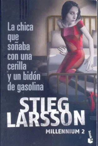 Libro usado en venta: La chica que so?aba con una cerilla y un bidon de gasolina de Stieg Larsson; editorial Booket impreso en 2011.1