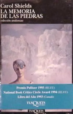 Libro usado en venta: La memoria de las piedras de Carol Shields; editorial Tusquets impreso en 1996 realizamos envios a todo el mundo.1