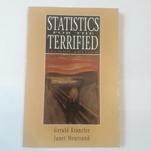 Libro usado en venta: Statistics for the terrified de Gerald Kranzler - Janet Moursund; editorial Prentice-Hall impreso en 1999 envios a todo el mundo.1